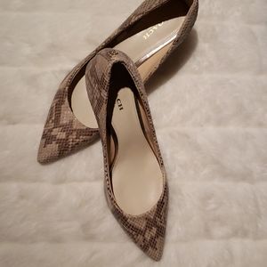 Coach snake pumps